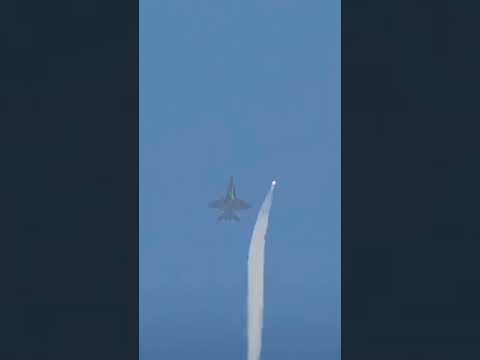Right on Target, Iranian Missile Destroys Israeli Fighter Jet #iran #israel #iranvsisrael
