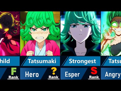 The Evolution of Tatsumaki in One Punch Man