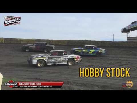 Hobby Stock | Raceway Park | 6-13-2021 - dirt track racing video image