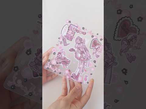 ASMR sticker peeling deco #shorts #asmr