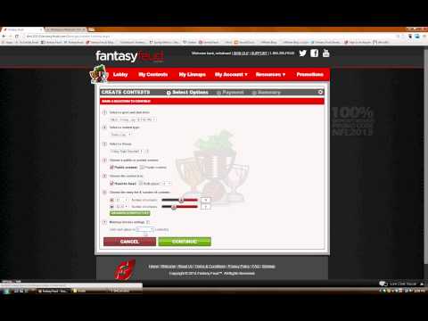 How To Create A Contest on FantasyFeud.com