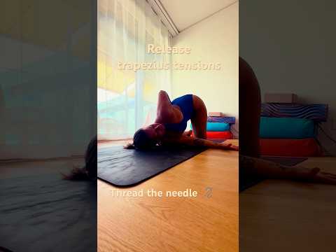Release trapezius tensions | KiralYoga Studio Lausanne