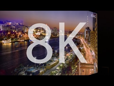 8K TV?! Sharp 8K Prototype - CES 2015 - UCO2x-p9gg9TLKneXlibGR7w