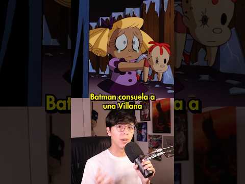 Batman consuela a una Villana