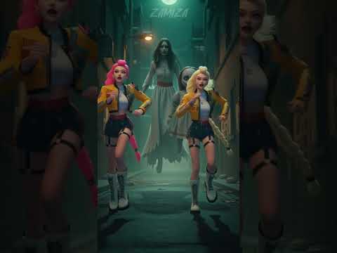 The Night Rumi Met Annabelle and La Llorona #kpopdemonhunters #demonhunters #rumi #scary #kpop