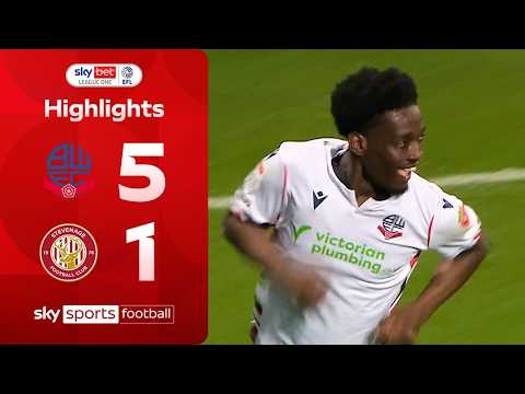 Trotters SMASH fellow play-off hopefuls! | Bolton 5-1 Stevenage | EFL Highlights