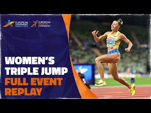 Women's Triple Jump Final | Munich 2022 | Maryna Bekh-Romanchuk