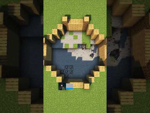 Minecraft Ultimate Underground Base🏠 #shorts