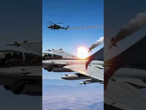 #airforce #missile #fypシ゚viral #ai Hit by missile