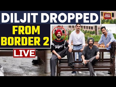 Diljit Dosanjh-Hania Amir LIVE News | Diljit Dosanjh Reportedly Dropped from 'Border 2'