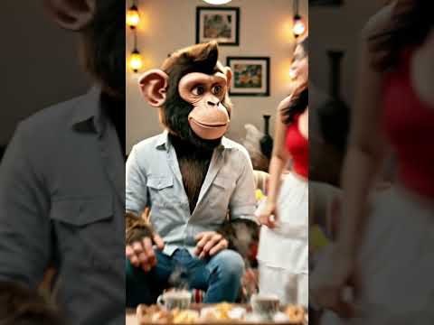shadi se pehne hi pata kat#ai #shortsfeed #aishorts #monkeycomedy #ytshorts #trending #foryou