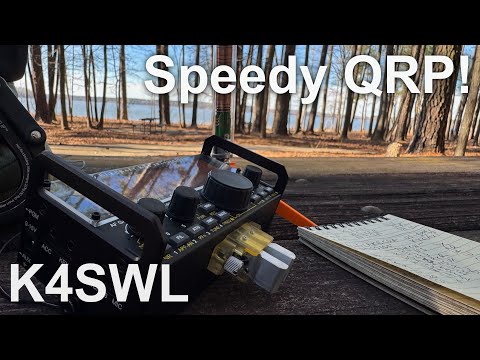 QRP Speed: Pairing the KX2 & AX1 for a Quickie POTA Activation at Falls Lake SRA! - Thomas (K4SWL)