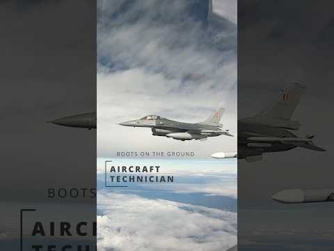 Boots on the Ground - Aircraft Technician #defensie #army #belgiandefence #military