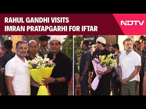 Rahul Gandhi Joins Congress Leaders For Iftar At Imran Pratapgarhi’s Home