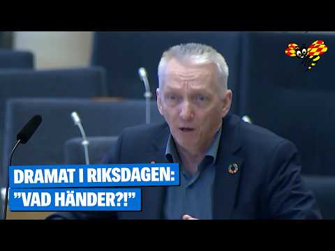 Här faller politikern upp – i livesändning