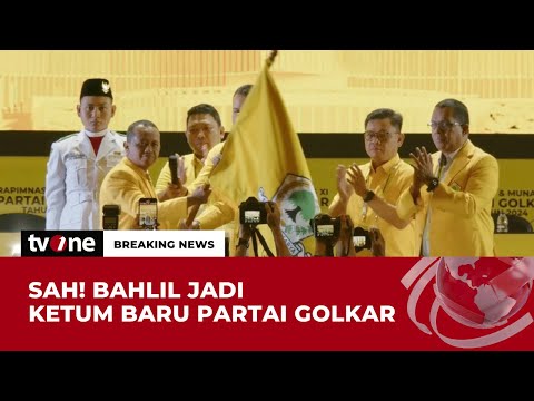 Tok! Bahlil Lahadalia Resmi Ditetapkan Sebagai Ketua Umum Partai Golkar