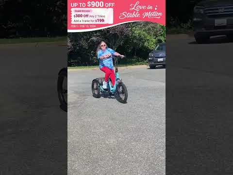 Valentine’s Deal: Addmotor E-Trike | Save Up to 0