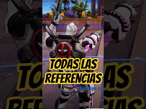 TODAS LAS REFERENCIAS DE DEADPOOL EN MARVEL RIVALS #3 #marvelrivals #deadpool #xmen  #shorts