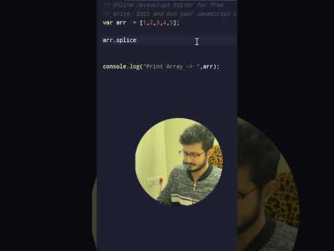 JS Interview Question: How to Insert an Item at a Specific Index in an Array #javascript #interview