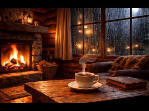 Relaxe Profundamente Instantaneamente com Chuva Constante & Trovão Suave à Noite na Varanda 🛏️🙏☔️