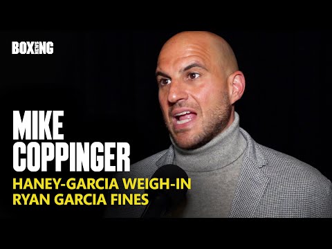Mike coppinger reveals new haney-garcia contracts & fines