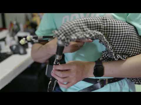 バグパイプ(Northumbrian Smallpipes - NSP) を練習します。