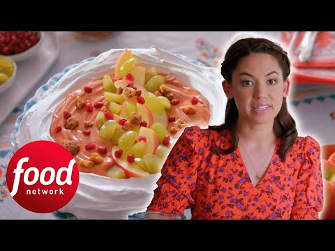Molly Yeh Creates A Pomegranate Passover Pavlova | Girl Meets Farm