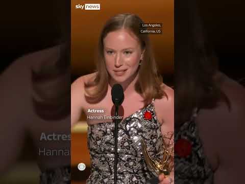 Emmy's winner says 'Free Palestine'