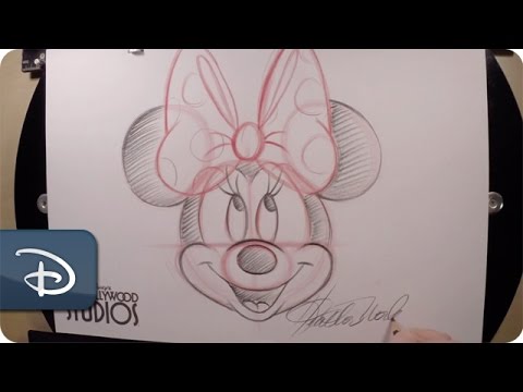 How-To Draw Minnie Mouse | Disney's Hollywood Studios - UC1xwwLwm6WSMbUn_Tp597hQ