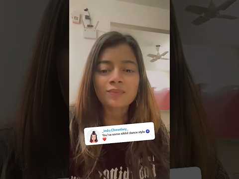 How Cute She is saying I'm a Dancer Guys 😜😍#nikki #chutki #brosis #nikhil #nainika #shorts #ytshorts