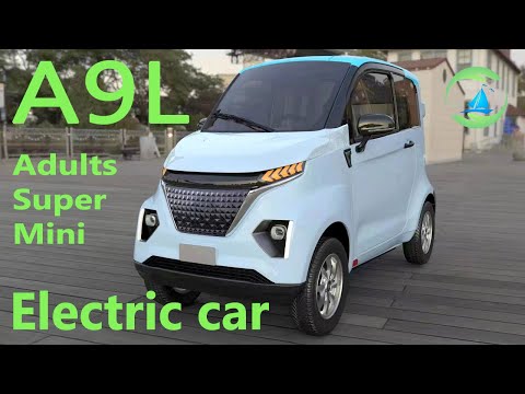 A9L Mini Electric Car for adults, 45km/h speed battery power cars no need license, universeecar