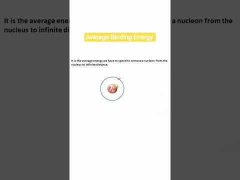 Average Binding Energy | Physics