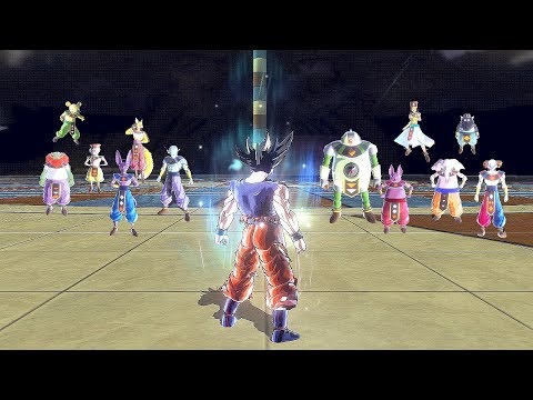 Ultra Instinct Goku vs All 12 Gods of Destruction - Dragon Ball Xenoverse 2 - UCvpnwyRQny41cIO9CBCJjNA