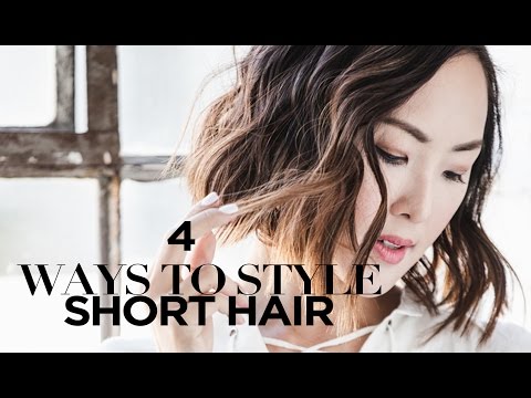 4 Ways to Style Short Hair | Chriselle Lim - UCZpNX5RWFt1lx_pYMVq8-9g