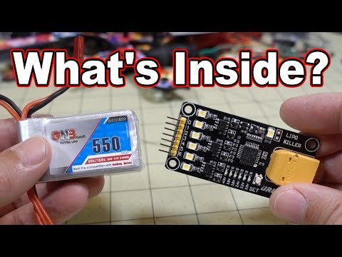 What's Inside a GNB Lipo Battery? // URUAV Lipo Killer ⚡ - UCnJyFn_66GMfAbz1AW9MqbQ