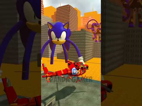 CAN LIGHTNING MCQUEEN HELICOPTER REACH SALLY CARS BIG CITY LAVA Garry's Mod