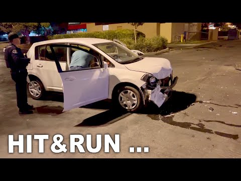 WE WERE INVOLVED IN A HIT & RUN ACCIDENT! *CALLED THE COPS*