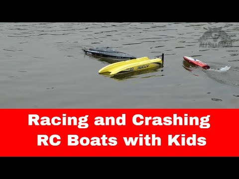 Racing, Crashing and Rescuing RC Boats  - UCsFctXdFnbeoKpLefdEloEQ