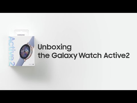 Galaxy Watch Active2: Official Unboxing | Samsung