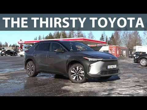 Toyota bZ4X AWD range test