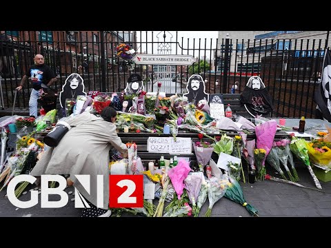 Ozzy Osbourne fans pay tribute to Black Sabbath frontman in his home town of Birmingham