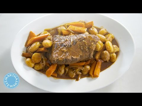 Martha Stewart's Classic Pot Roast Recipe - Martha Stewart - UC6JBm9OAkpI6NUBV_NsLxTA