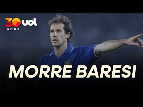 BARESI, ÍDOLO DA ITÁLIA E DO MILAN, MORRE AOS 66 ANOS