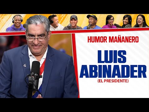 El Presidente Luis Abinader nos visita! "Invitado de Humor Mañanero" (Phillip Rodriguez)