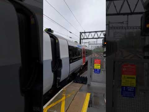 Greater Anglia Class 720 556 and 720 515 departing Shenfield for Liverpool Street, 1K45