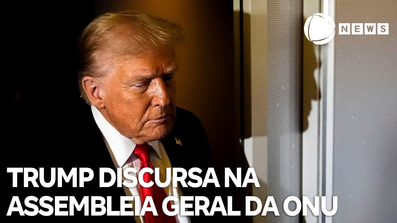 AO VIVO: Assista ao discurso de Donald Trump na Assembleia Geral da ONU