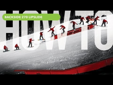 How To: Backside 270 Lipslide With Louif Paradis - TransWorld SNOWboarding - UC_dM286NO7QhuX18nMW0Z9A