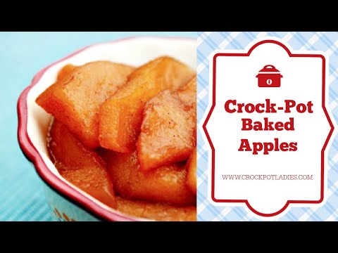 Crock Pot Baked Apples Recipe