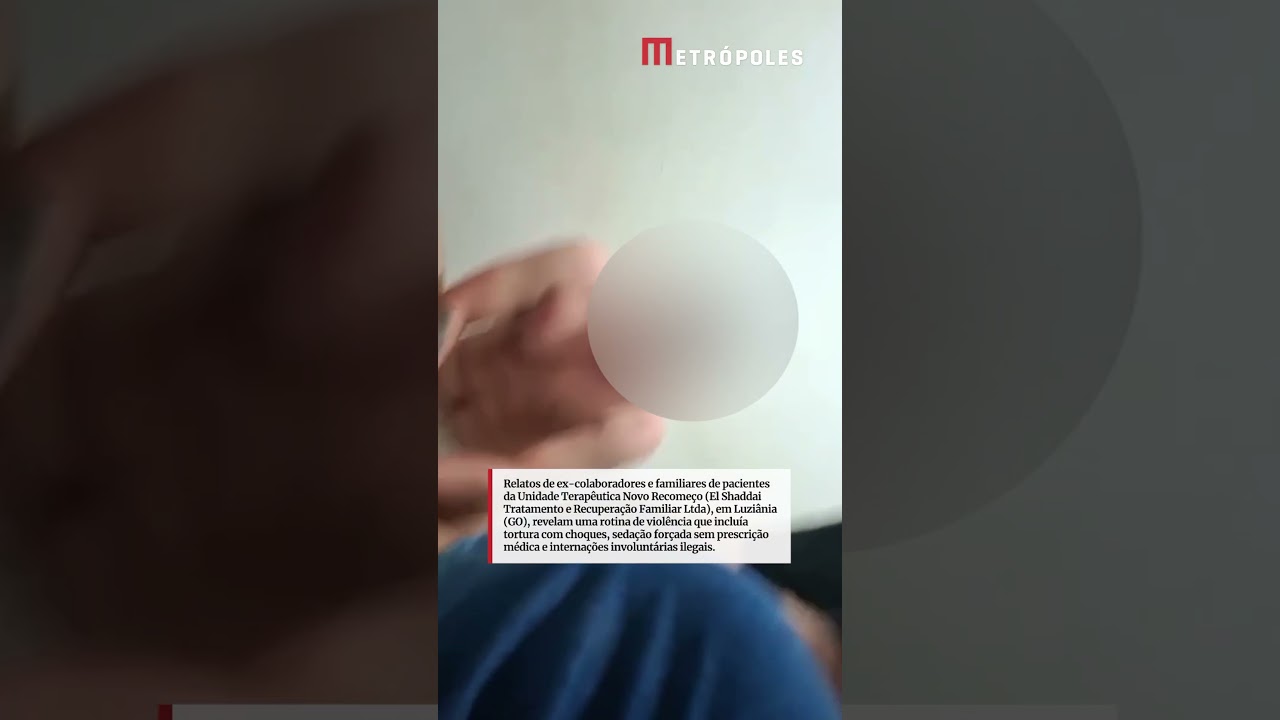 Vídeos mostram pacientes amarrados em clínica de reabilitação no Entorno do DF