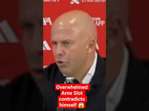 'Again no excuse,'overwhelmed Slot contradicts himself why Liverpool struggles #liverpool #slot #sad